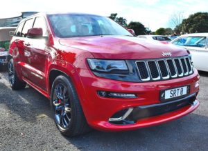 Jeep Grand Cherokee in Red