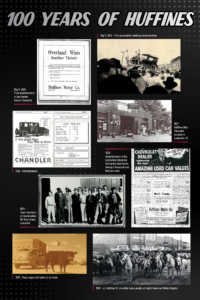 timeline of the huffines auto group 